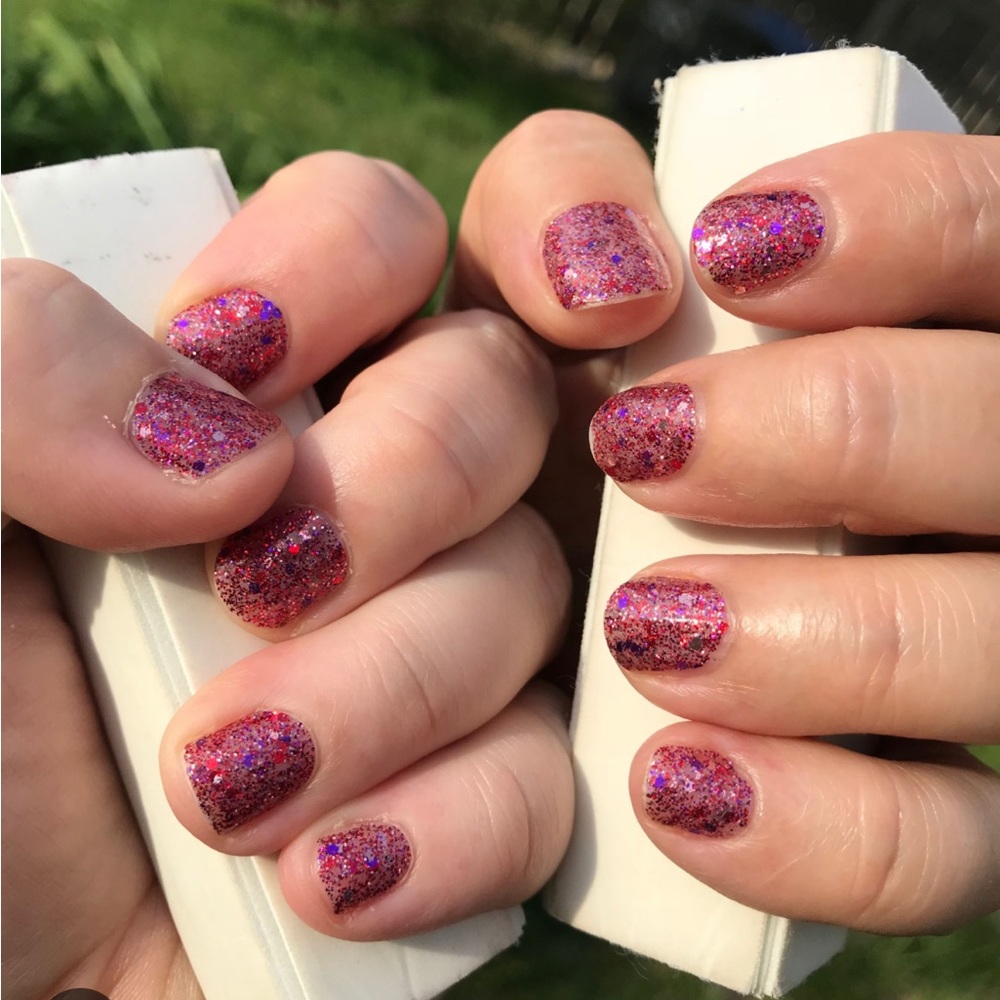 *Retired* Color Street: Southern Belle | Pink Purple Glitter Sparkle Party - Picture 5 of 8